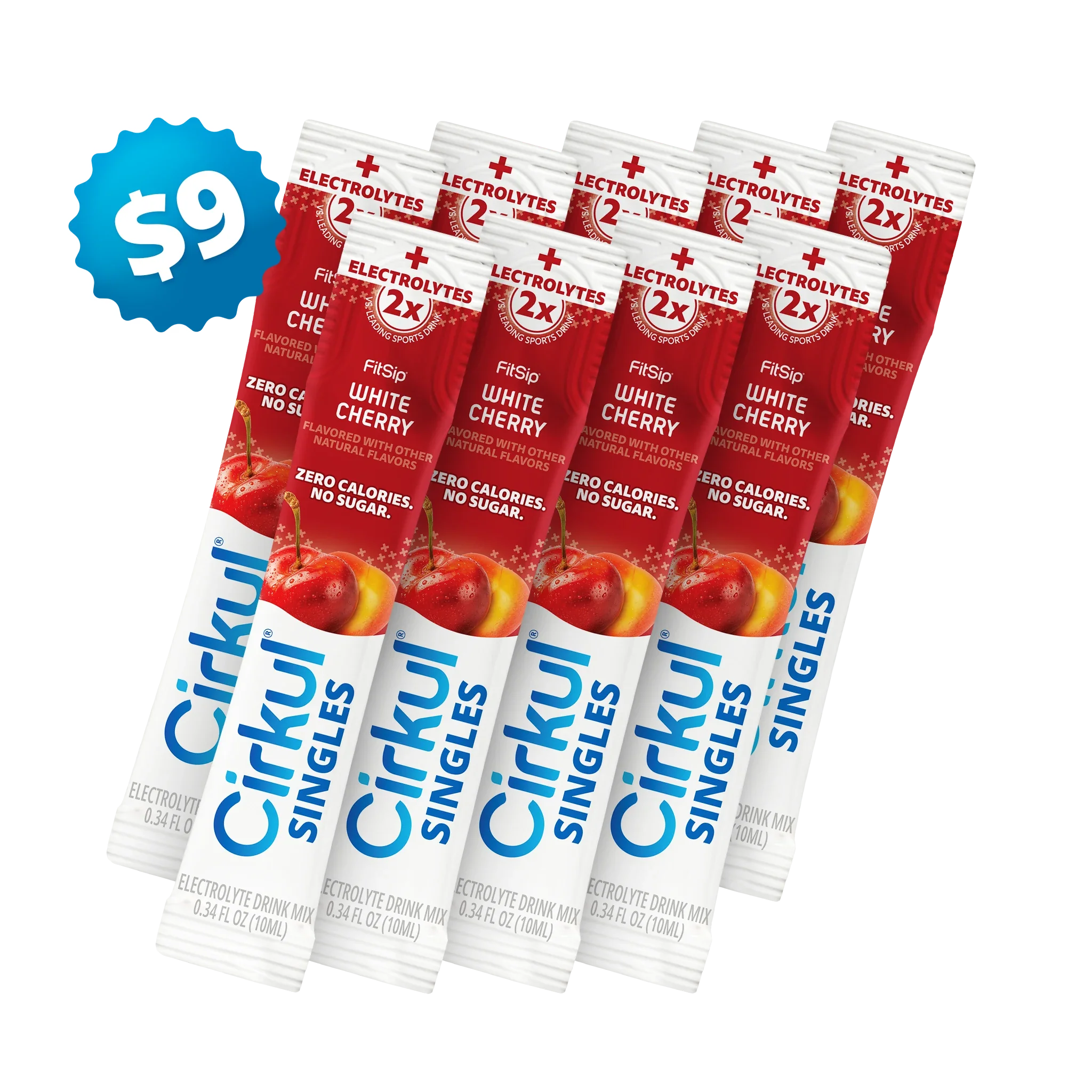 Cirkul 9 For $9 - FitSip® White Cherry