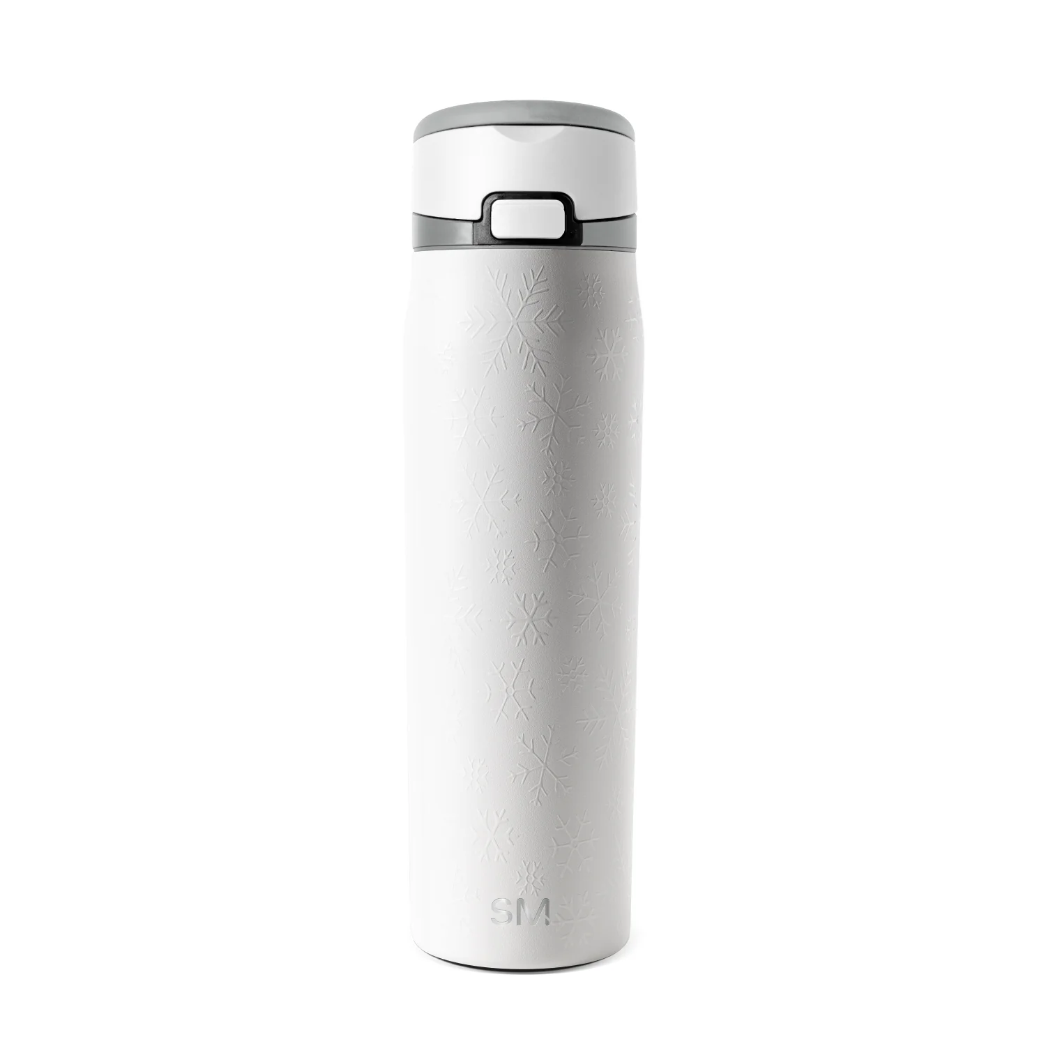 Simple Modern Mesa Loop with Covered Straw - 24oz Frosty Snowflakes