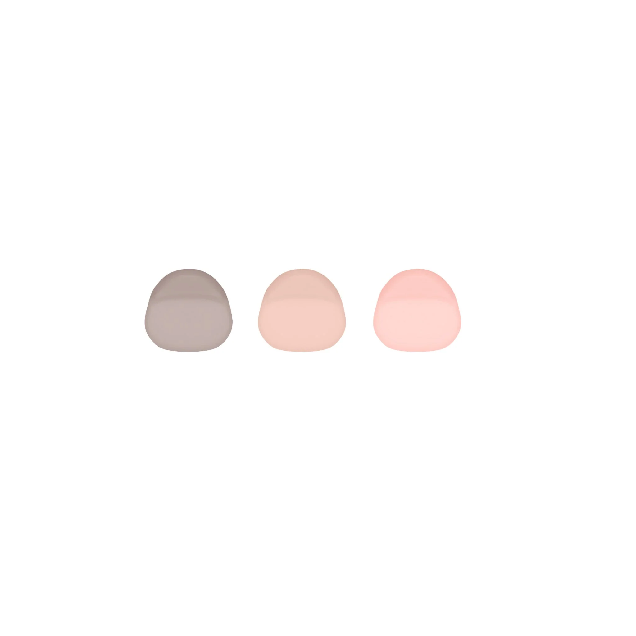 bkr WARM EMBRACE CUP CAP BUTTONS (SET OF THREE)