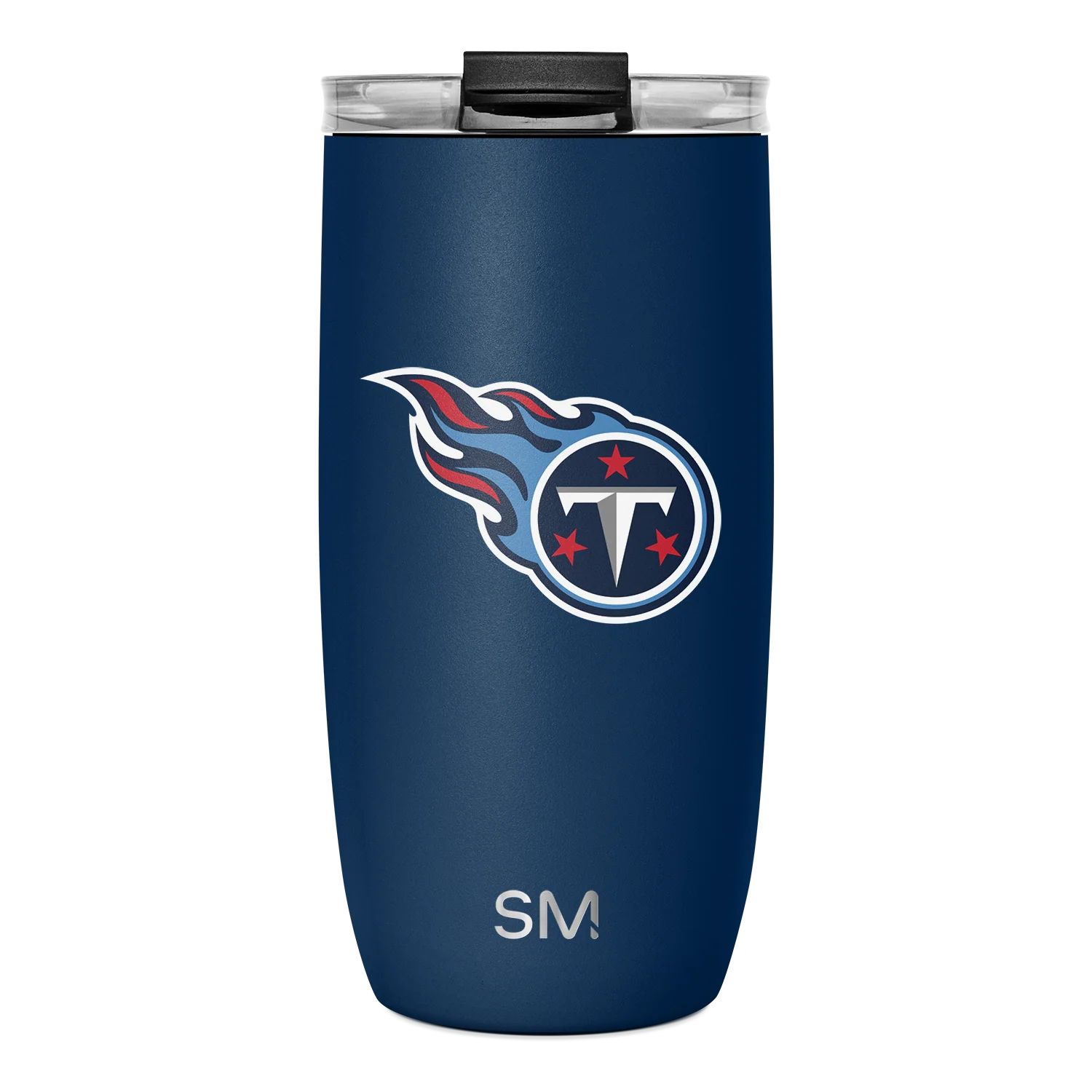 Simple Modern NFL Voyager Tumbler with Clear Flip Lid & Straw - 16oz Tennessee Titans