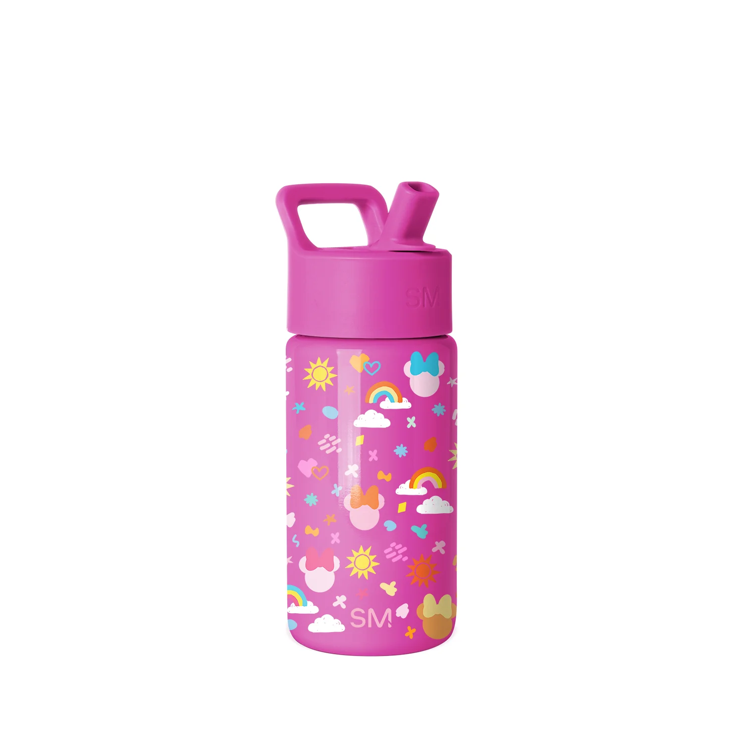 Simple Modern Summit Kids Water Bottle with Straw Lid - 14oz Minnie Doodle
