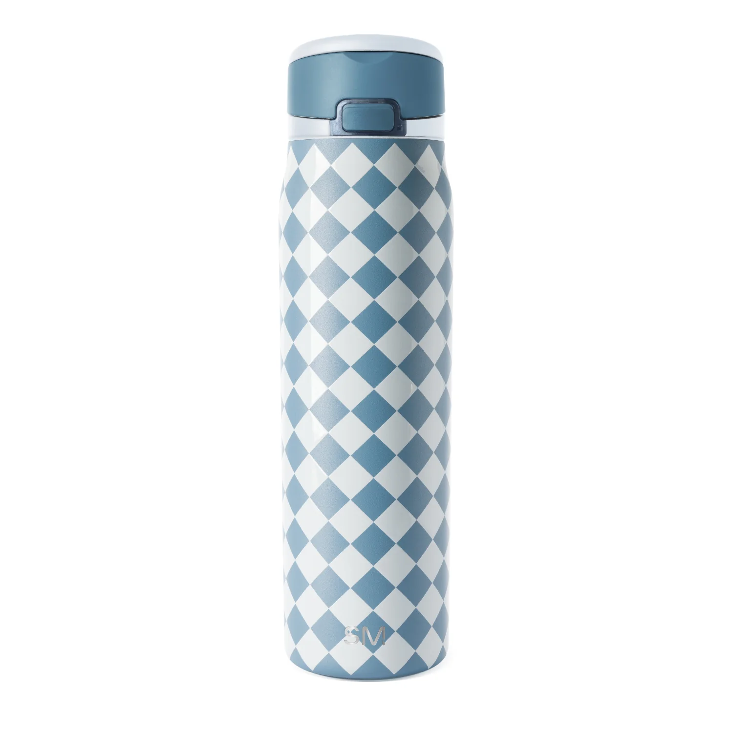 Simple Modern Mesa Loop with Covered Straw - 30oz Varsity Checkmate