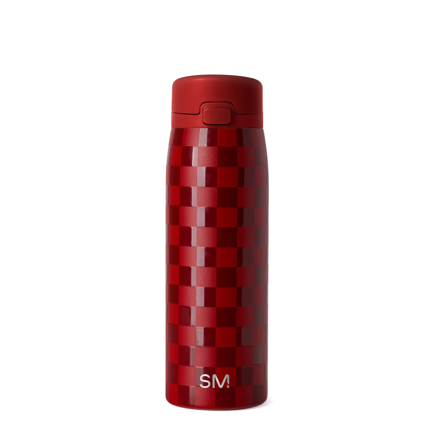 Simple Modern Sidekick Coffee Tumbler - 16oz Red Cottage Checkmate