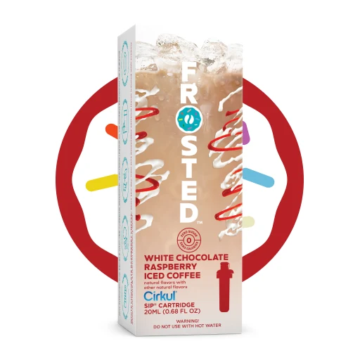 Cirkul Frosted White Chocolate Raspberry Iced Coffee