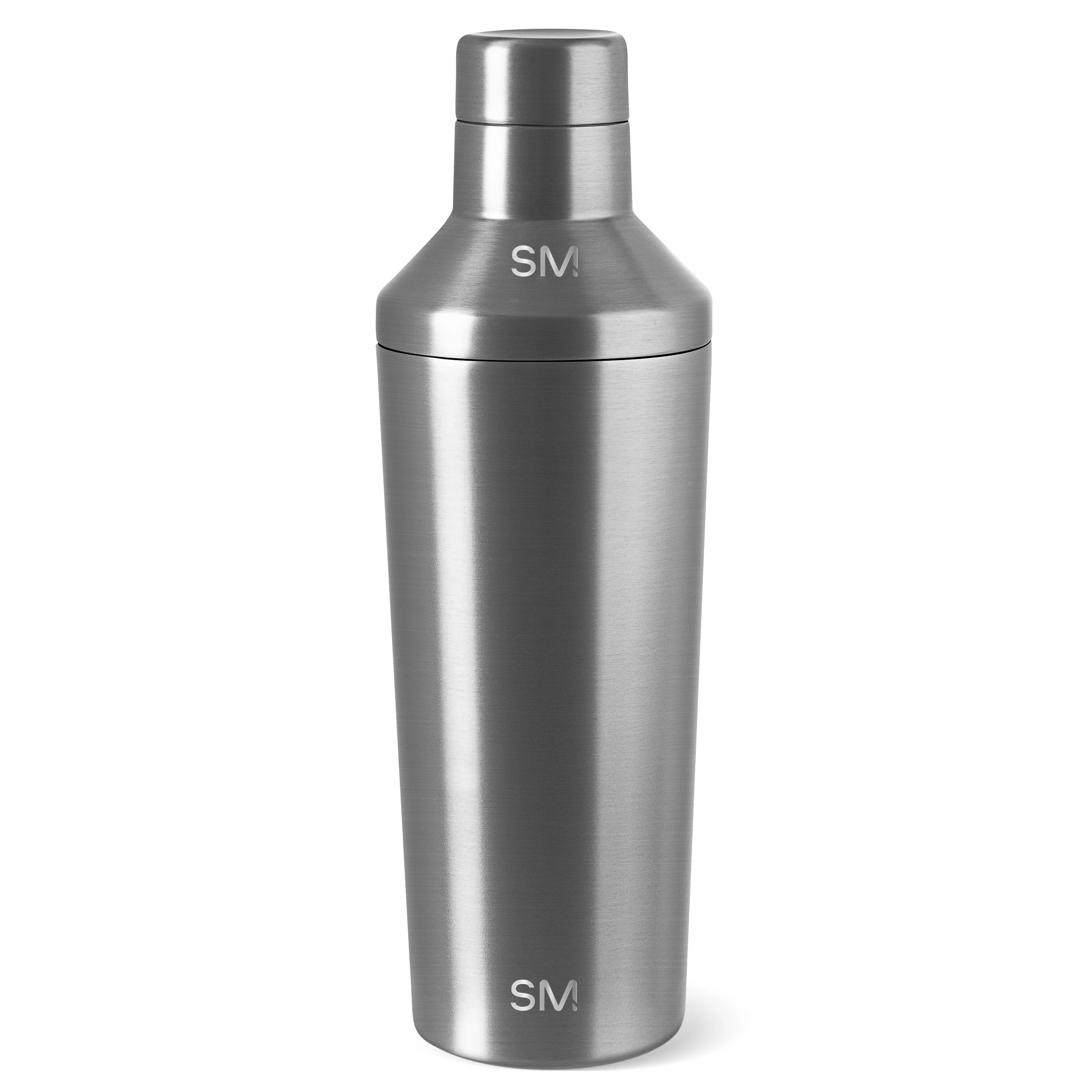 Simple Modern Classic Cocktail Shaker with Jigger Lid - 20oz Simple Stainless