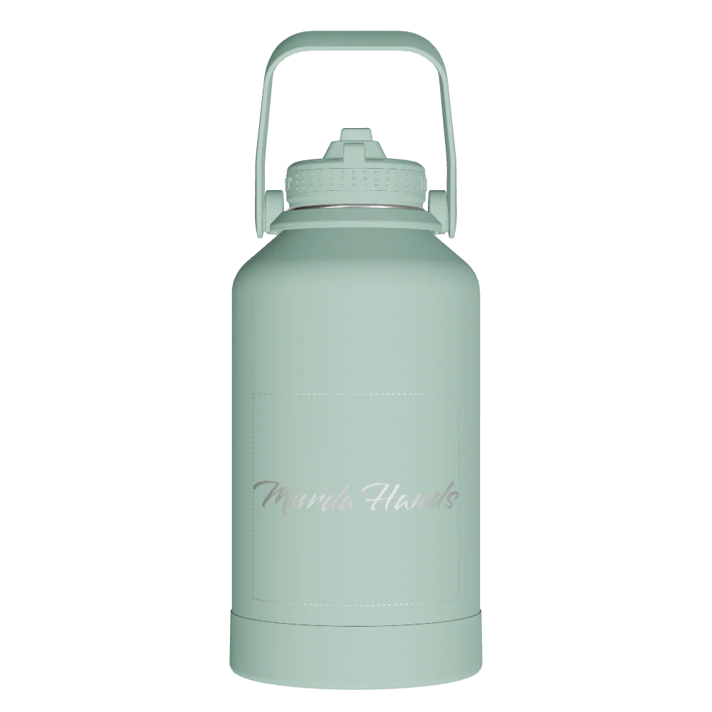 Takeya Actives Water Bottle With Straw Lid - 64oz Cucumber - Model 51191-TAKEYA-ACTIVES-WATER-BOTTLE-WITH-STRAW-LID-CUSTOMIZED-6-64OZ-CUCUMBER