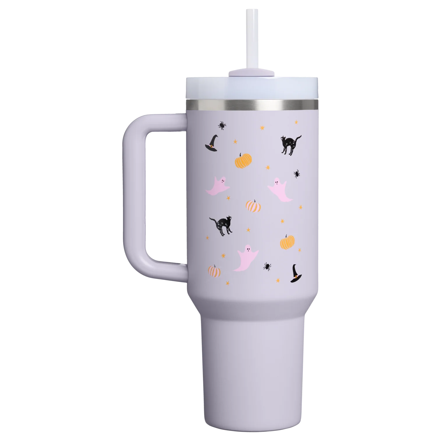 Stanley 1913 Halloween Quencher® H2.0 Flowstate™ Tumbler | 40 OZ - Purple Dust Spooky Friends