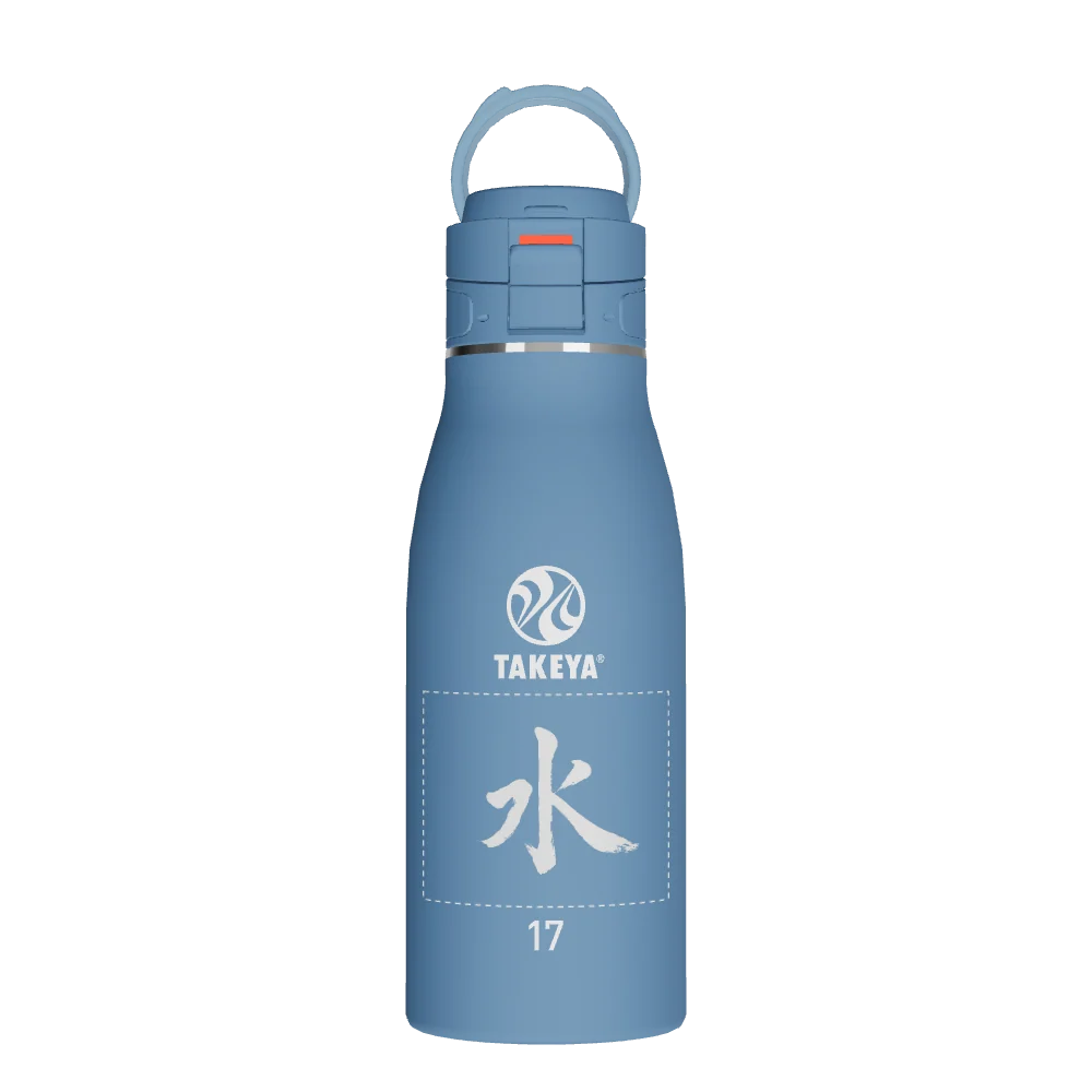 Takeya Traveler Leakproof Coffee Mug - 17oz Bluestone