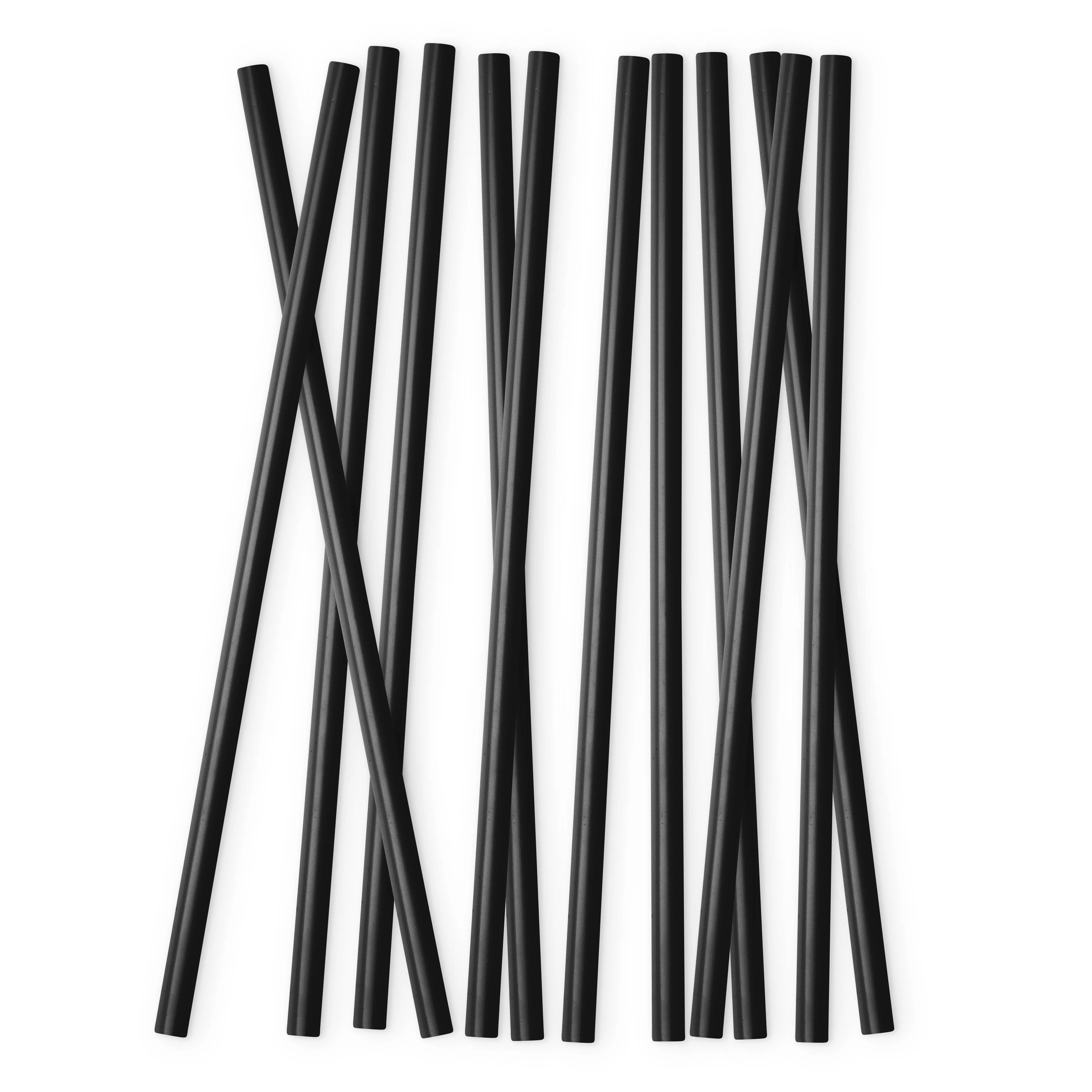 Simple Modern Trek Tumbler Replacement Straws - Midnight Black