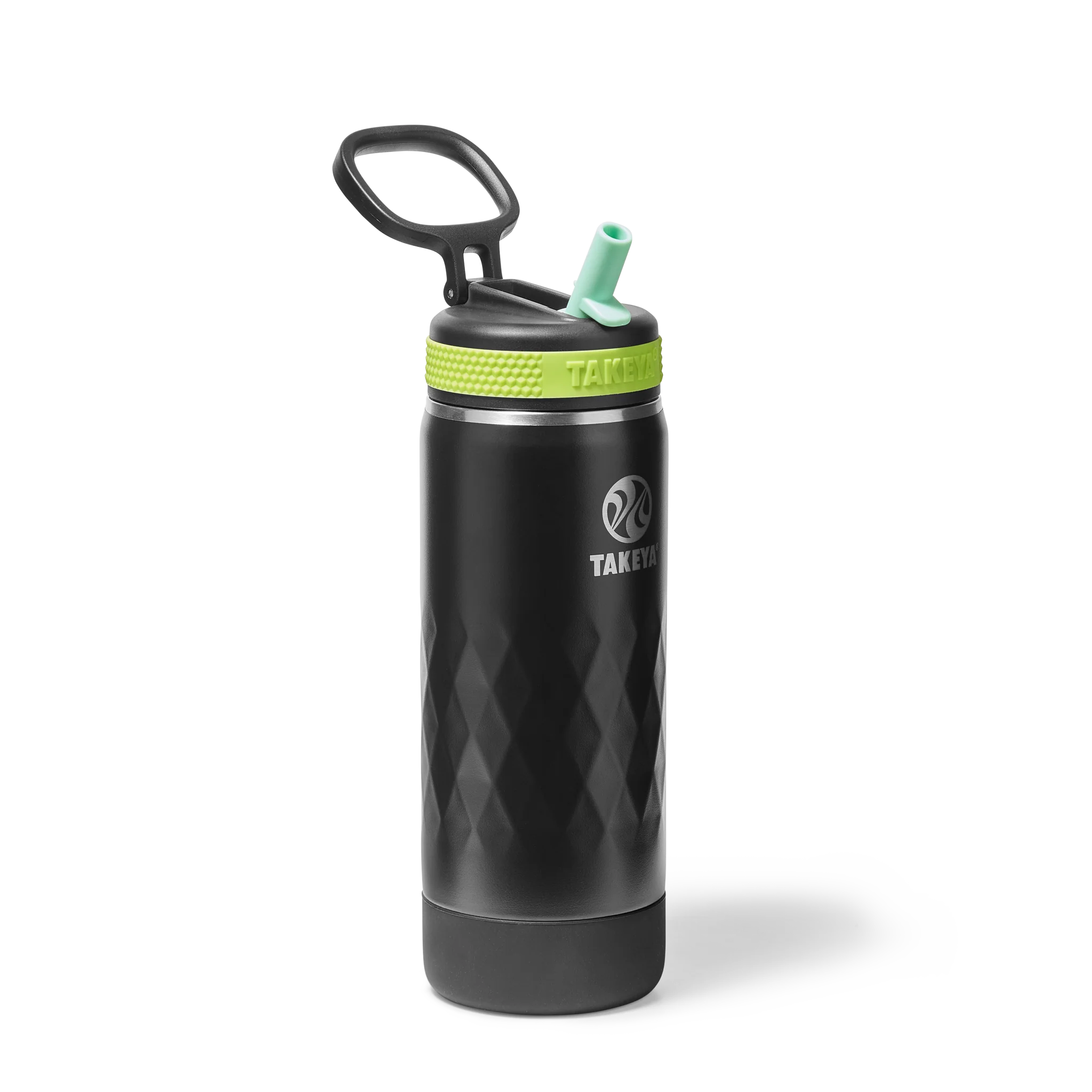 Takeya Kids Sport Water Bottle With Straw Lid - 18oz