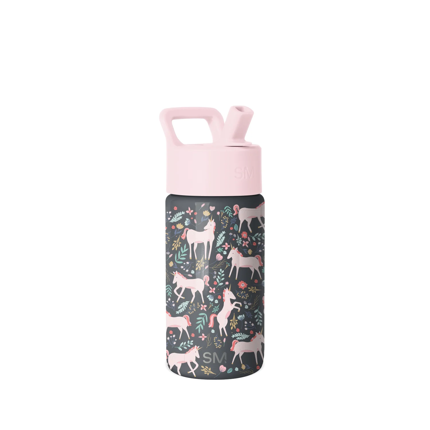 Simple Modern Summit Kids Water Bottle with Straw Lid - 14oz Unicorn Fields