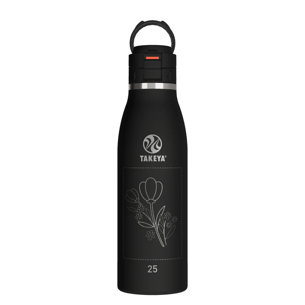 Takeya Traveler Leakproof Coffee Mug - 25oz Onyx - Model 52502-TAKEYA-TRAVELER-LEAKPROOF-COFFEE-MUG-CUSTOMIZED-45-25OZ-ONYX