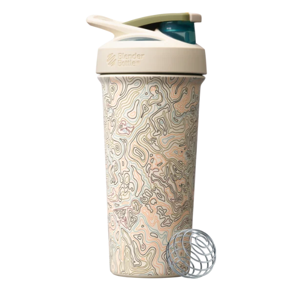 BlenderBottle Off Grid, Sport Stainless Sleek