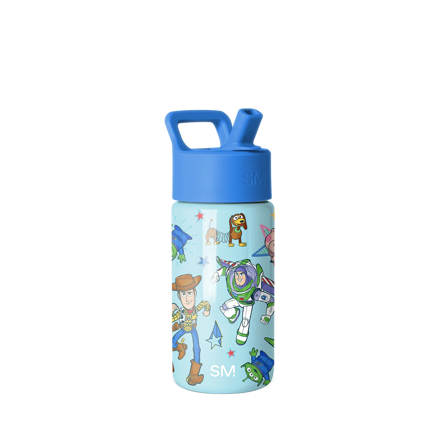 Simple Modern Summit Kids Water Bottle with Straw Lid - 14oz Buzz and Woody Adventures