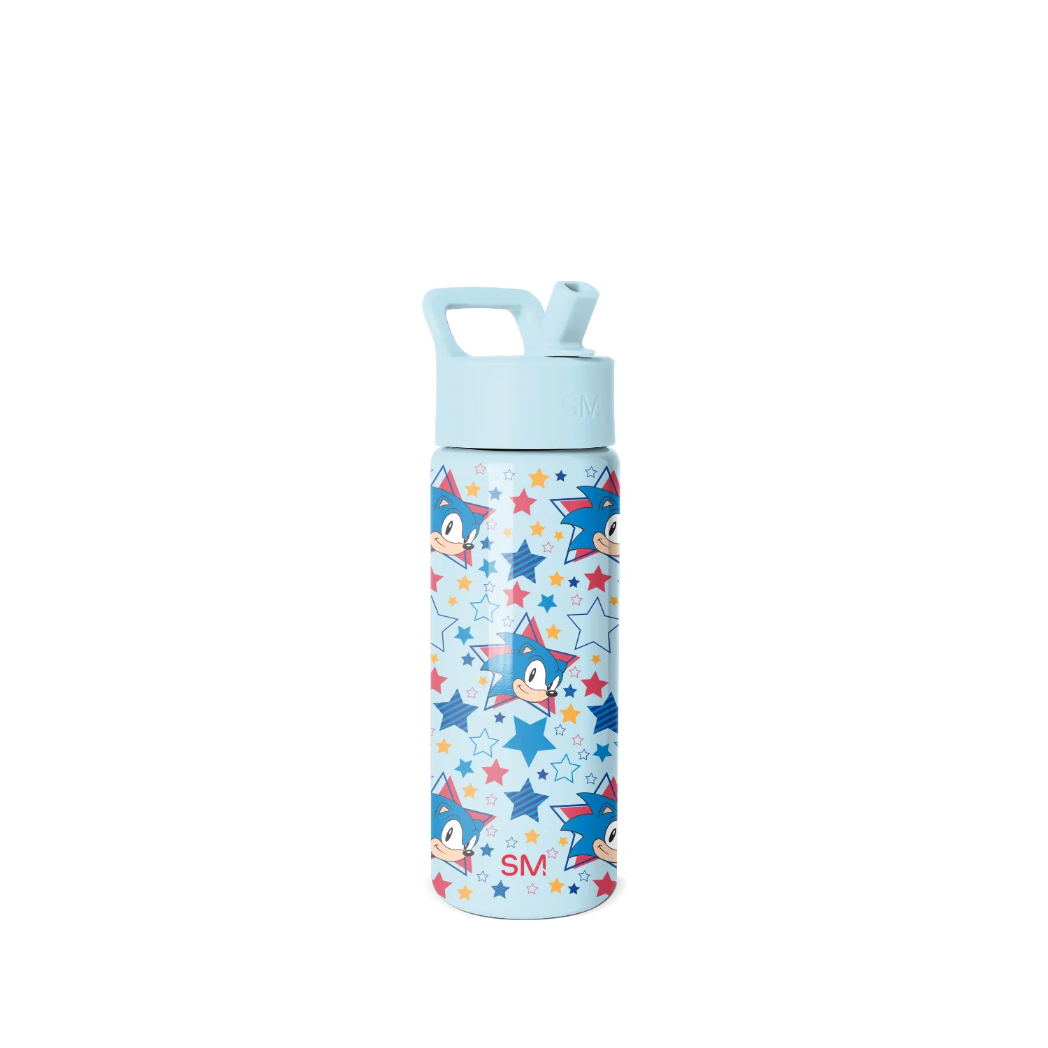 Simple Modern Summit Kids Water Bottle with Straw Lid - 18oz Sonic Stars
