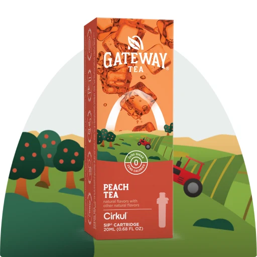 Cirkul Gateway Peach Tea - Model 1PKGWYTEAPCH