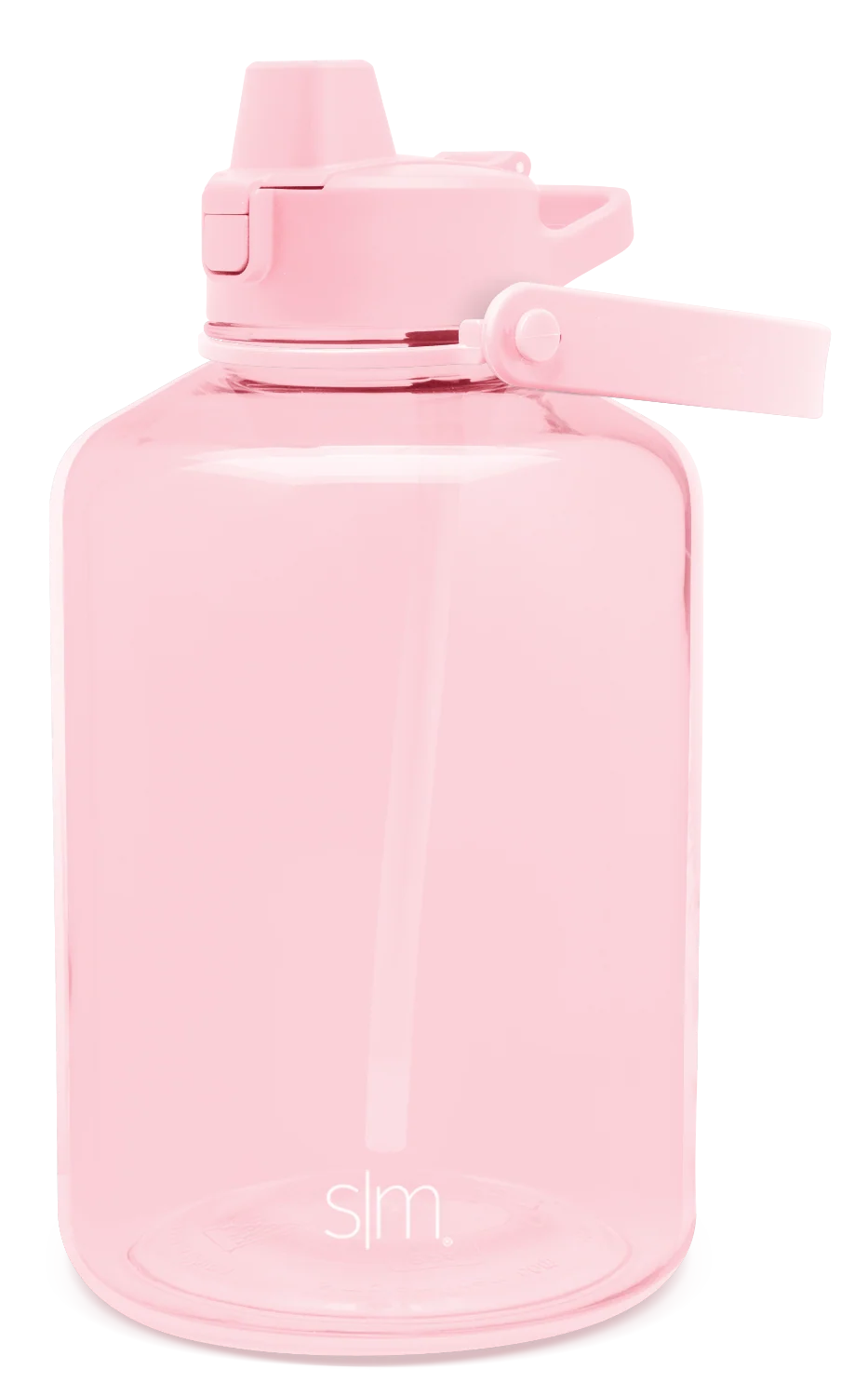 Simple Modern Plastic Summit With Simple Flip Silicone Straw Lid - 64oz Blush